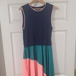 Ted Baker London size 4 (European) dress with sweater top and polyester skirt